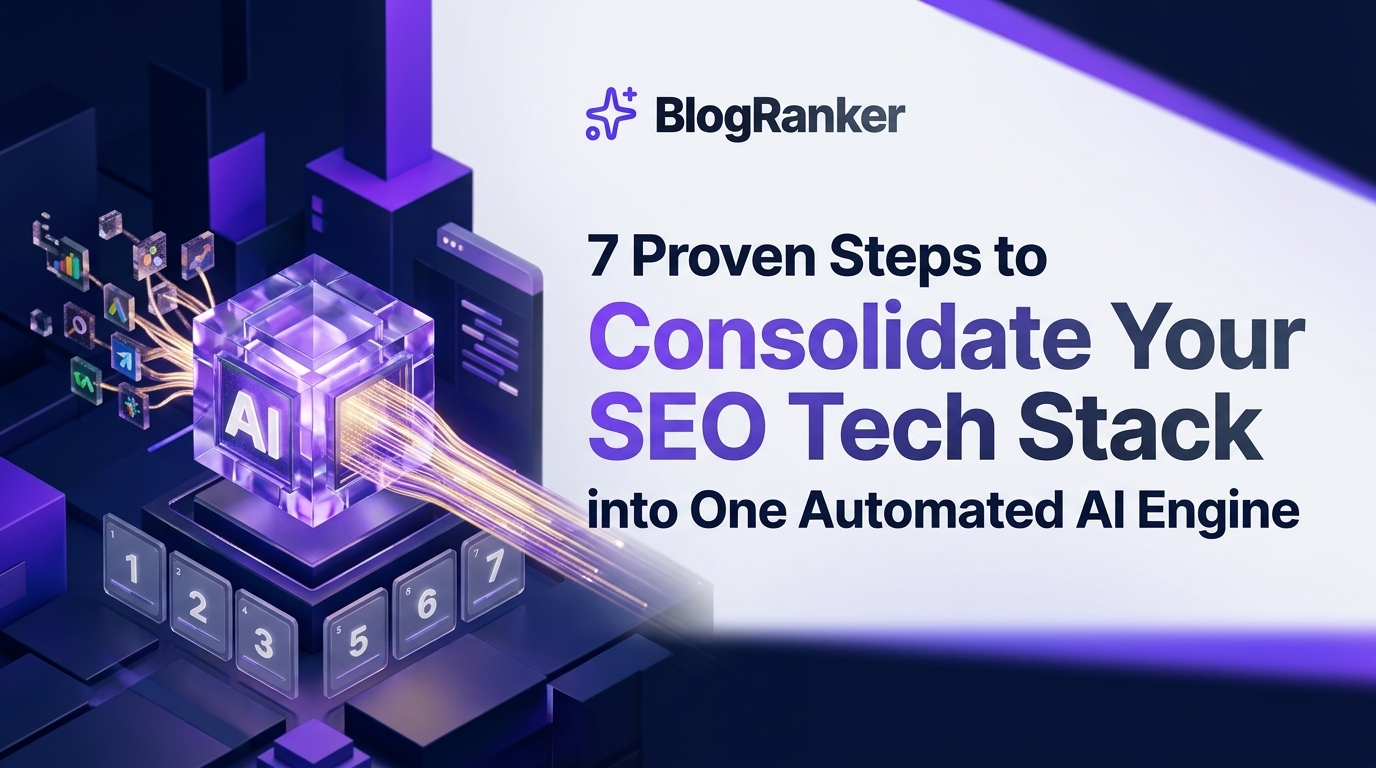 7 Proven Steps to Consolidate Your SEO Tech Stack into One Automated AI Engine