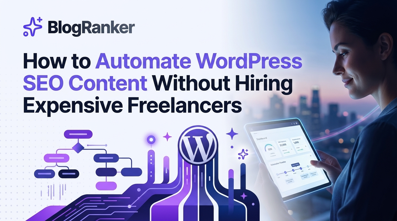 How to Automate WordPress SEO Content Without Hiring Expensive Freelancers