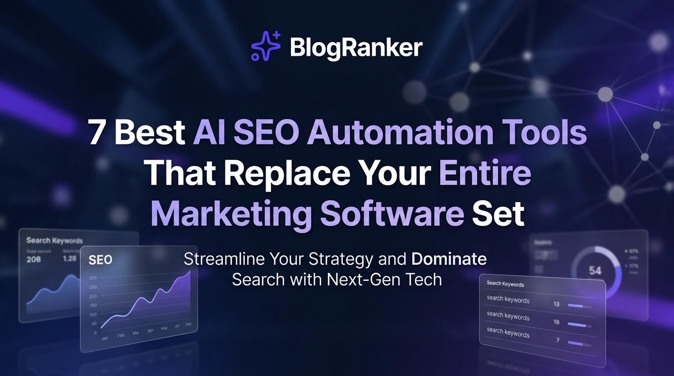 7 Best AI SEO Automation Tools That Replace Your Entire Marketing Software Set