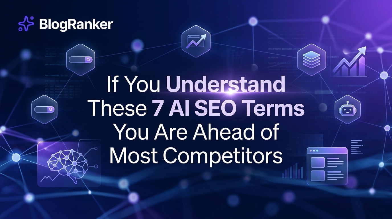 If You Understand These 7 AI SEO Terms You Are Ahead of Most Competitors