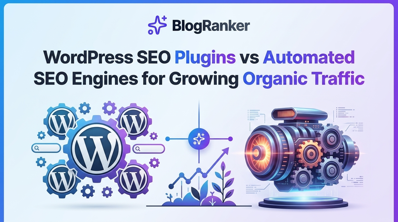 WordPress SEO Plugins vs Automated SEO Engines for Growing Organic Traffic