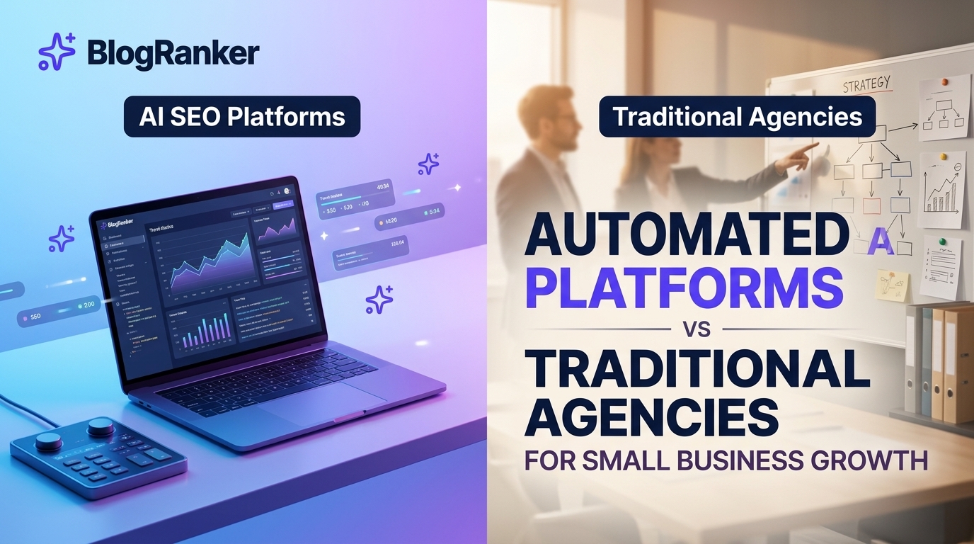 Automated AI SEO Platforms Vs Traditional Agencies For Small Business Growth