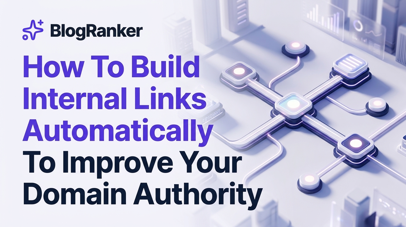 How To Build Internal Links Automatically To Improve Your Domain Authority