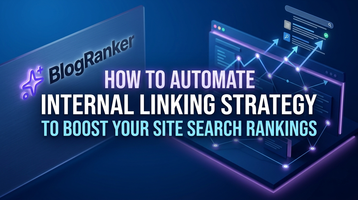 How to Automate Internal Linking Strategy to Boost Your Site Search Rankings