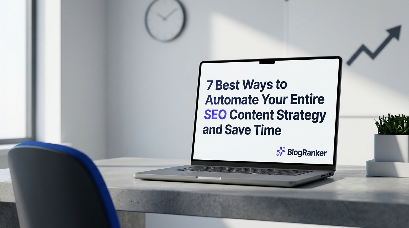 7 Best Ways to Automate Your Entire SEO Content Strategy and Save Time