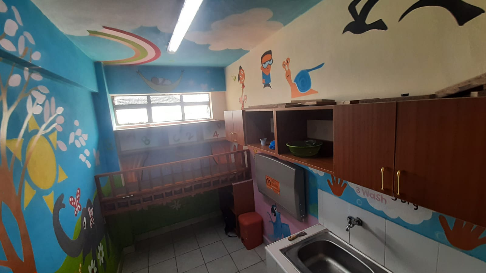 Gikomba Baby Changing Station Update.
