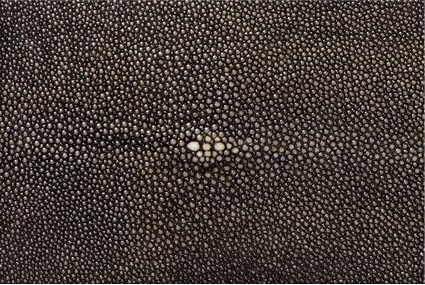 Shagreen – Black Skin Briquette by DeFerranti

Shagreen Black is a deep, inky surface with a refined, micro-beaded grain that reads like a field of tiny polished pearls. Under light it shifts from matte charcoal to soft graphite highlights, delivering drama with restraint.