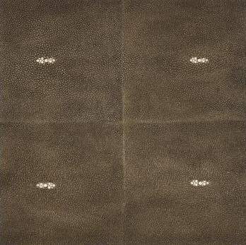Faux Shagreen – Smoked Bronze Resin Tile - De Ferranti