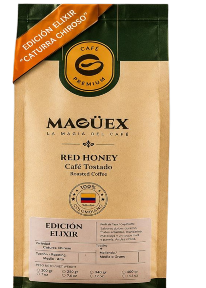 Magüex Elixir - Caturra Chiroso — café Caturra Chiroso de Finca Magüex