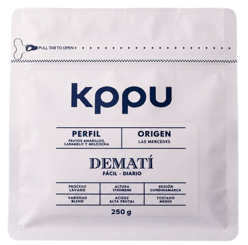 DEMATÍ — café Blend de Bourbon rosado de Finca Las Mercedes