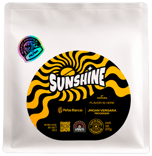 SUNSHINE — café Java y Typica de Las Flores - Peñas Blancas
