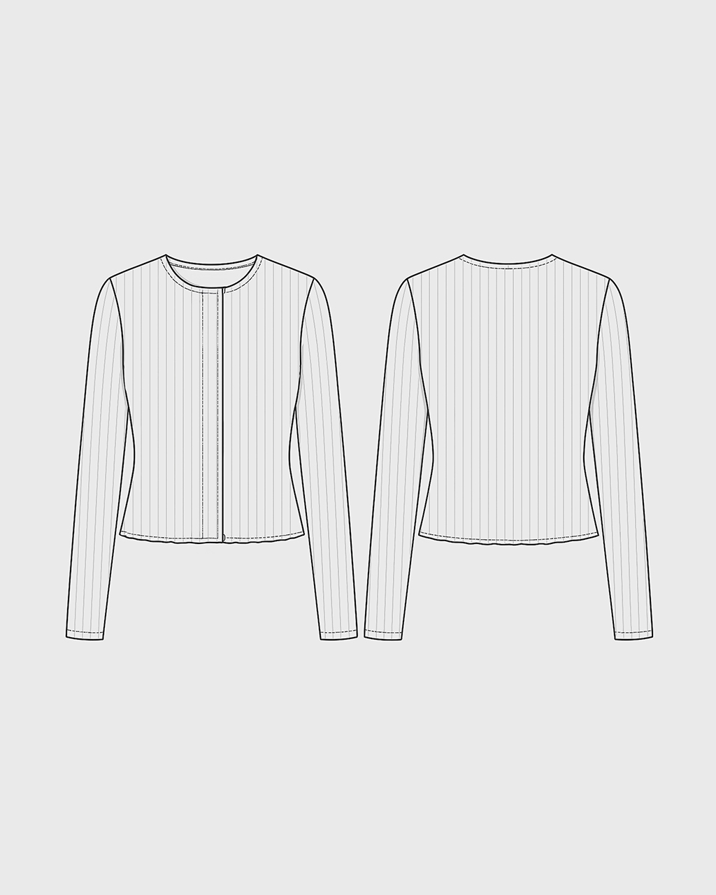 Winona Cardigan Sewing Pattern 3
