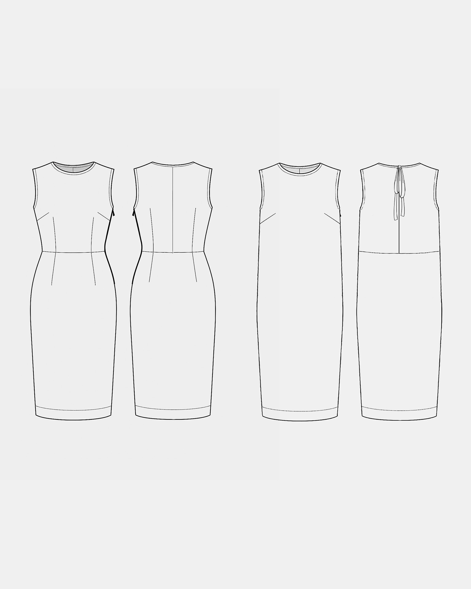 Catherine Dress Sewing Pattern 5