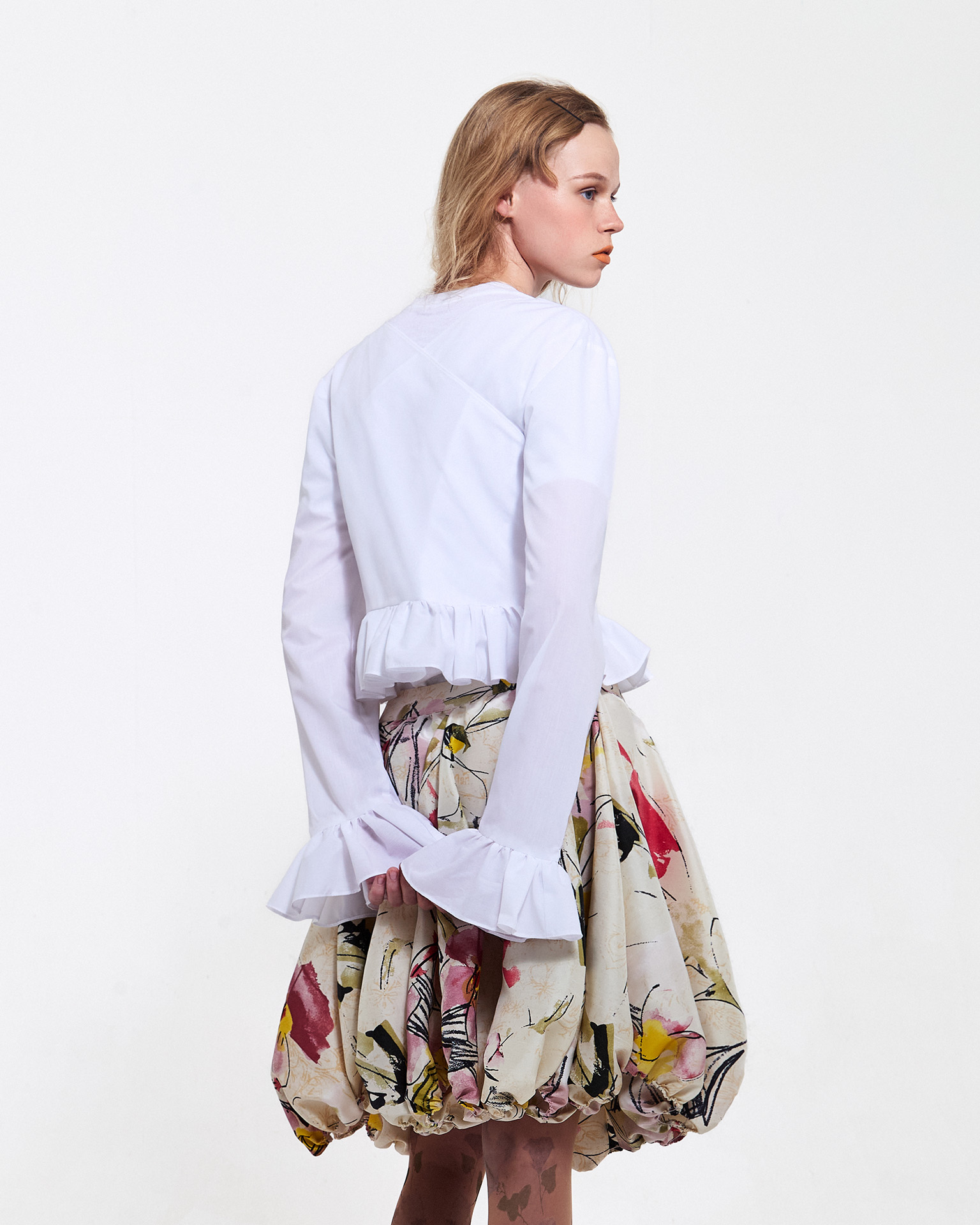 Naomi Ruffled Top Sewing Pattern 1