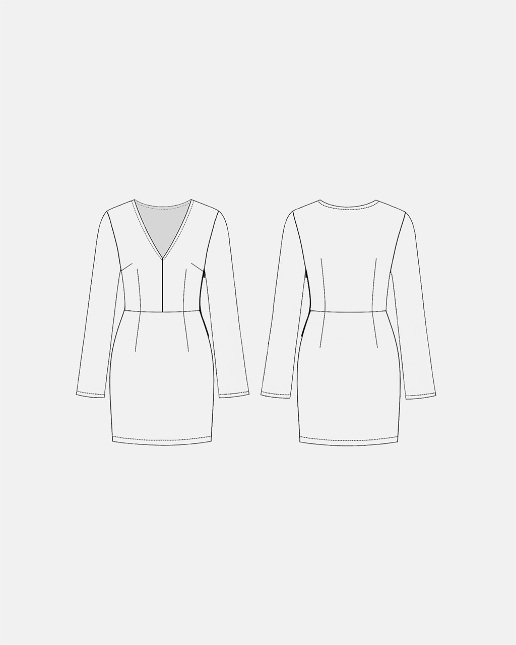 Amelia Dress Sewing Pattern 3