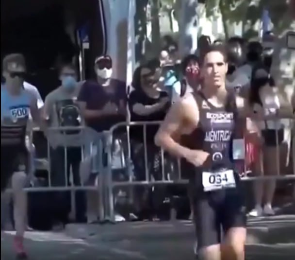1st place marathon runner takes wrong turn, but his competitor shows him respect