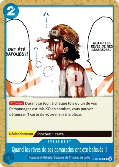 Quand les rêves de ses camarades ont été bafoués !!