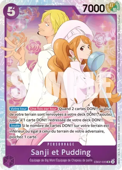 Sanji et Pudding