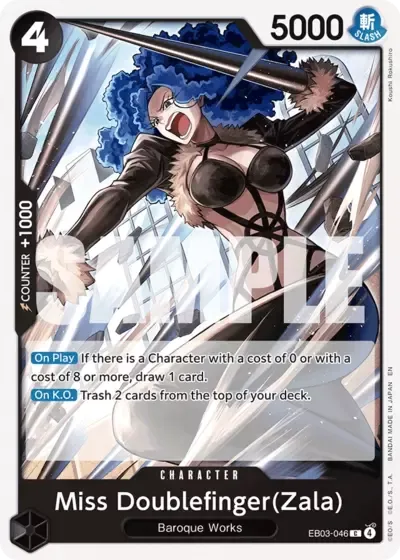 Miss Doublefinger(Zala)