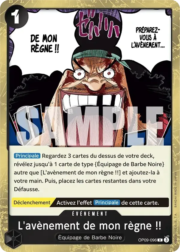 L'avènement de mon règne&nbsp;!!