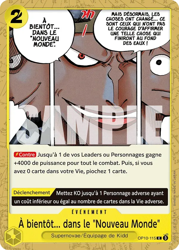 À bientôt... dans le "Nouveau Monde"
