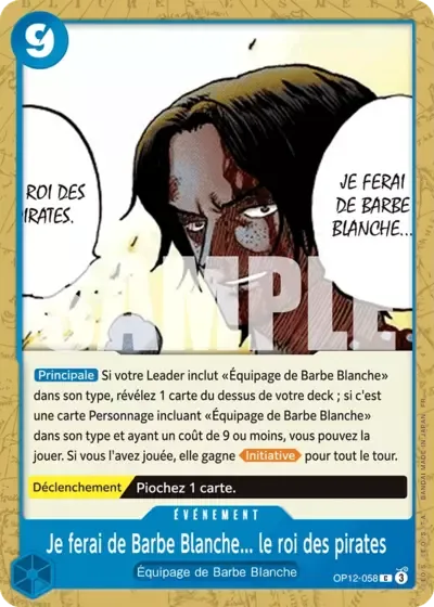 Je ferai de Barbe Blanche... le roi des pirates