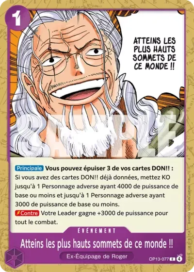 Atteins les plus hauts sommets de ce monde&nbsp;!!