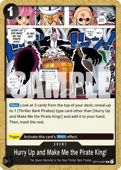 Hurry Up and Make Me the Pirate King!