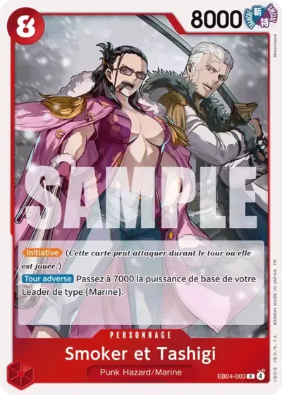 Smoker et Tashigi
