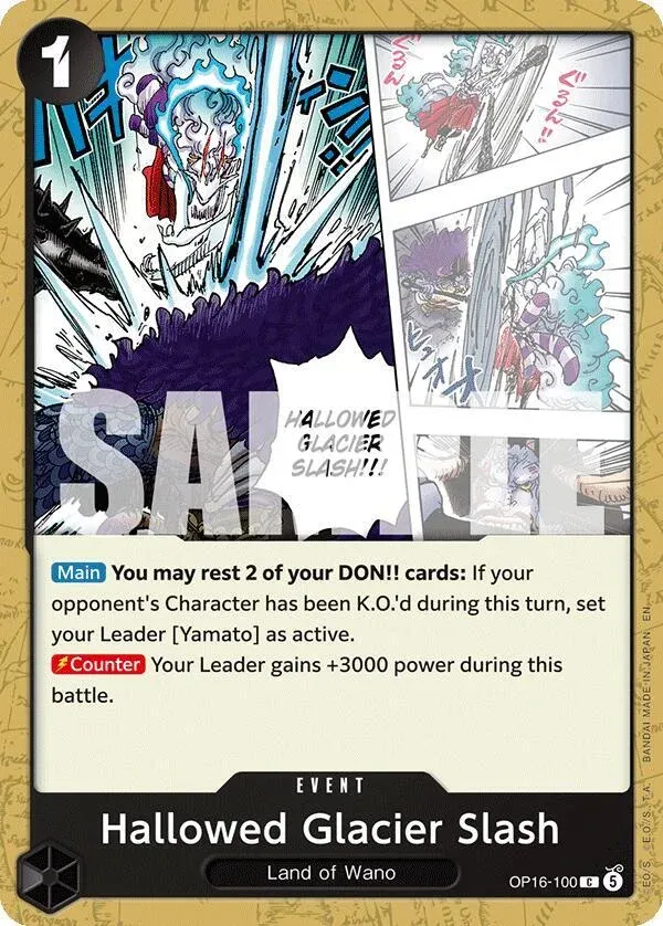 Hallowed Glacier Slash