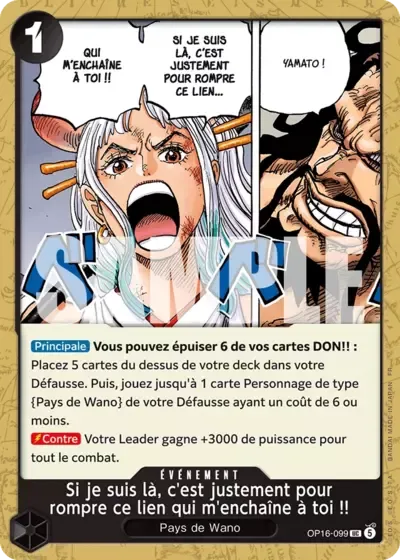 Si je suis là, c'est justement pour rompre ce lien qui m'enchaîne à toi&nbsp;!!