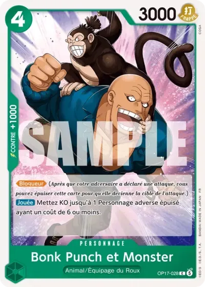 Bonk Punch et Monster