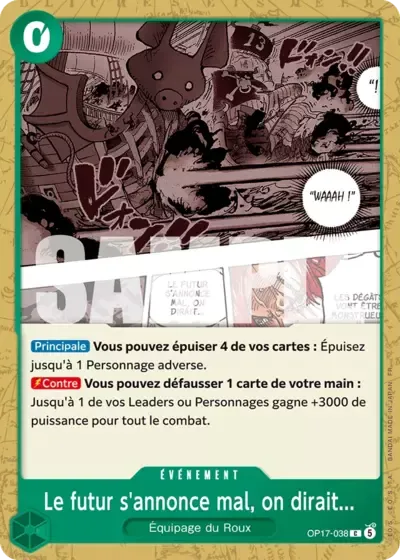 Le futur s'annonce mal, on dirait...
