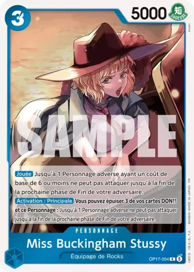 Miss Buckingham Stussy