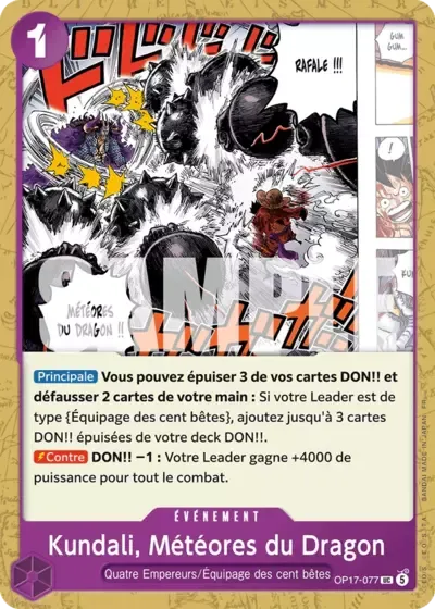 Kundali, Météores du Dragon