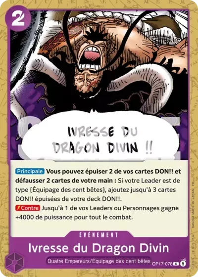 Ivresse du Dragon Divin
