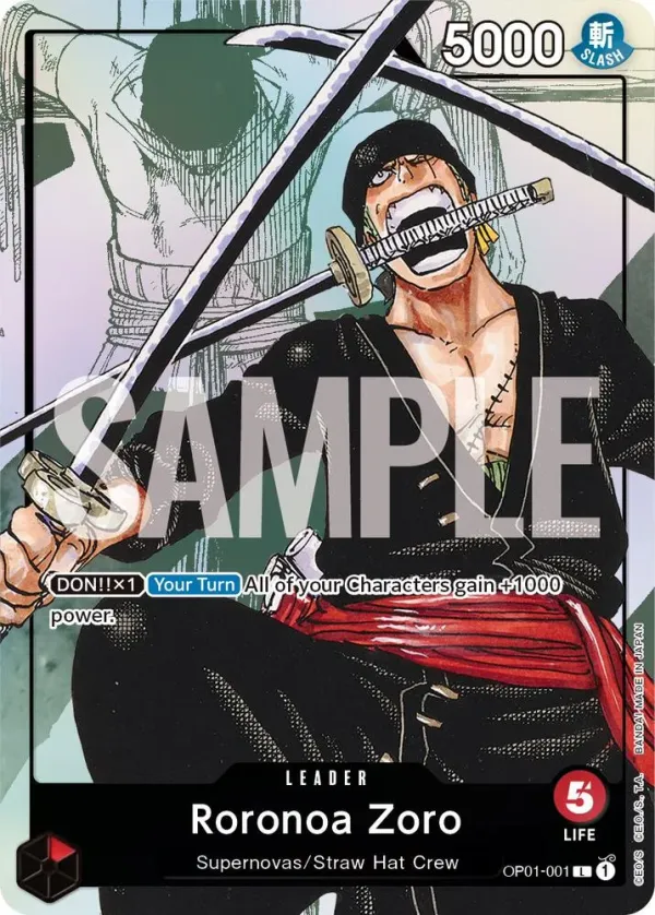 Roronoa Zoro - OP01-001