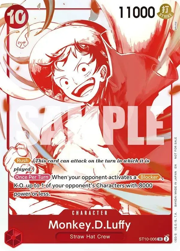 Monkey.D.Luffy - ST10-006