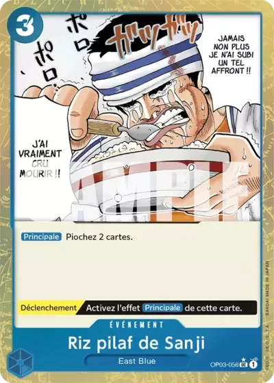 Riz pilaf de Sanji