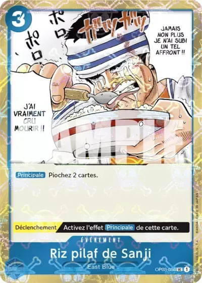 Riz pilaf de Sanji