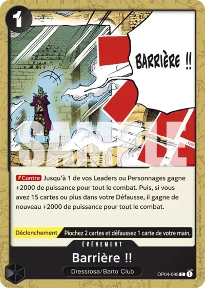 Barrière !!