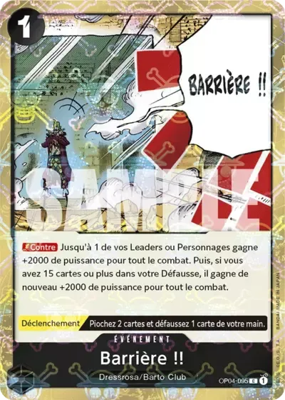 Barrière !!