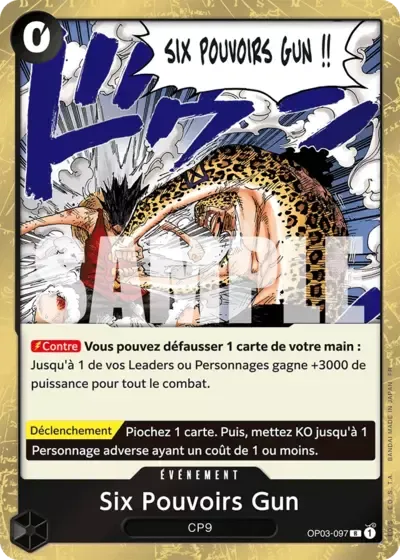 Six Pouvoirs Gun