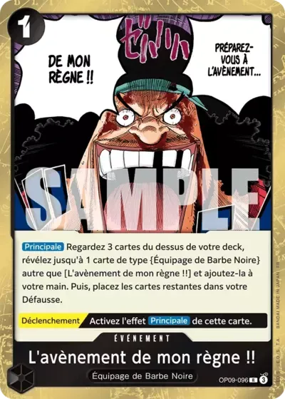 L'avènement de mon règne&nbsp;!!
