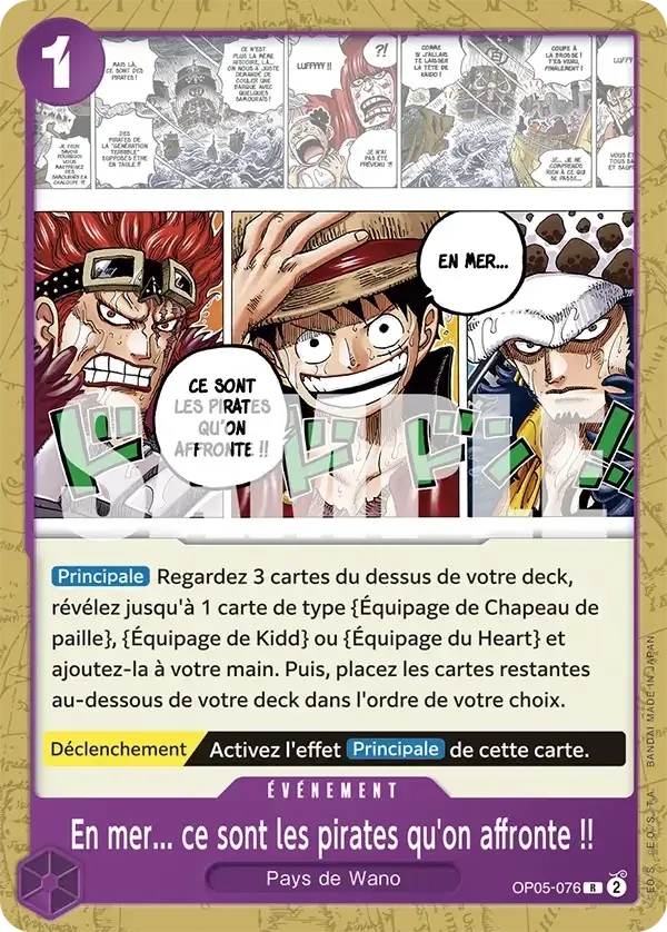 En mer... ce sont les pirates qu'on affronte&nbsp;!!