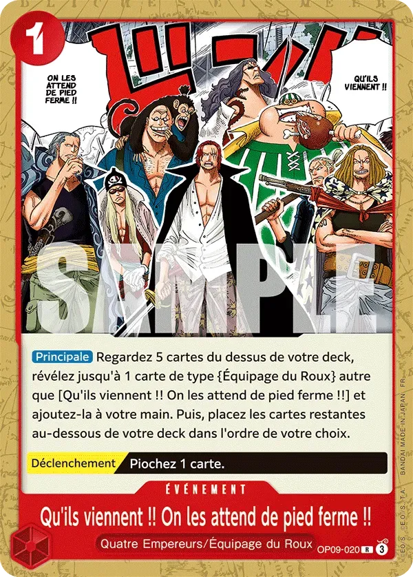 Qu'ils viennent&nbsp;!! On les attend de pied ferme&nbsp;!!