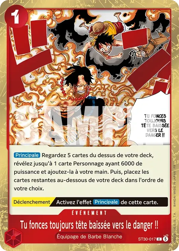 Tu fonces toujours tête baissée vers le danger&nbsp;!!