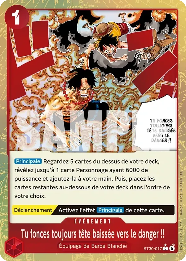 Tu fonces toujours tête baissée vers le danger&nbsp;!!