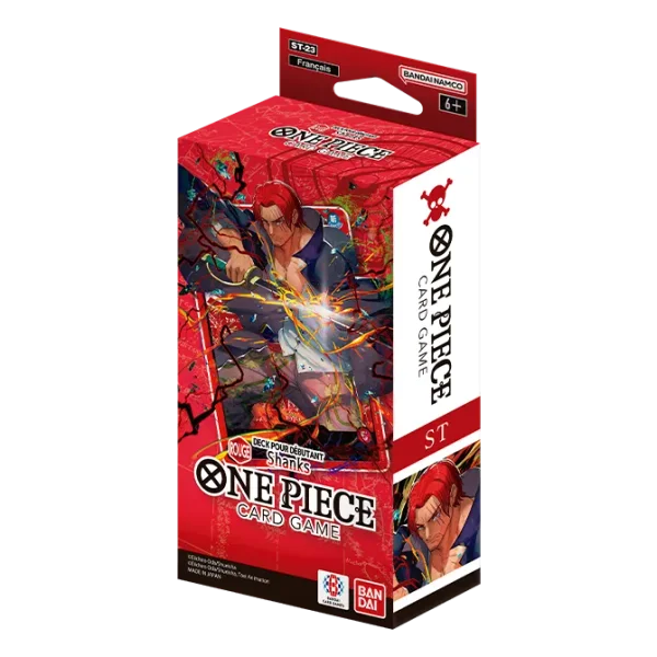 DECK POUR DÉMARRAGE -ROUGE Shanks-