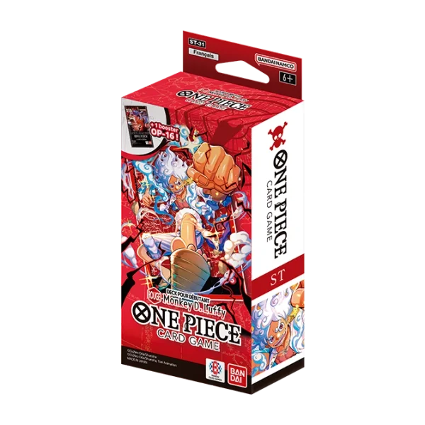 DECK POUR DÉBUTANT -ROUGE Monkey D. Luffy-